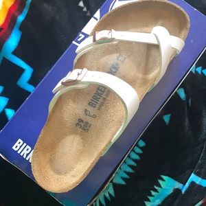 White Mayari Birkenstocks
